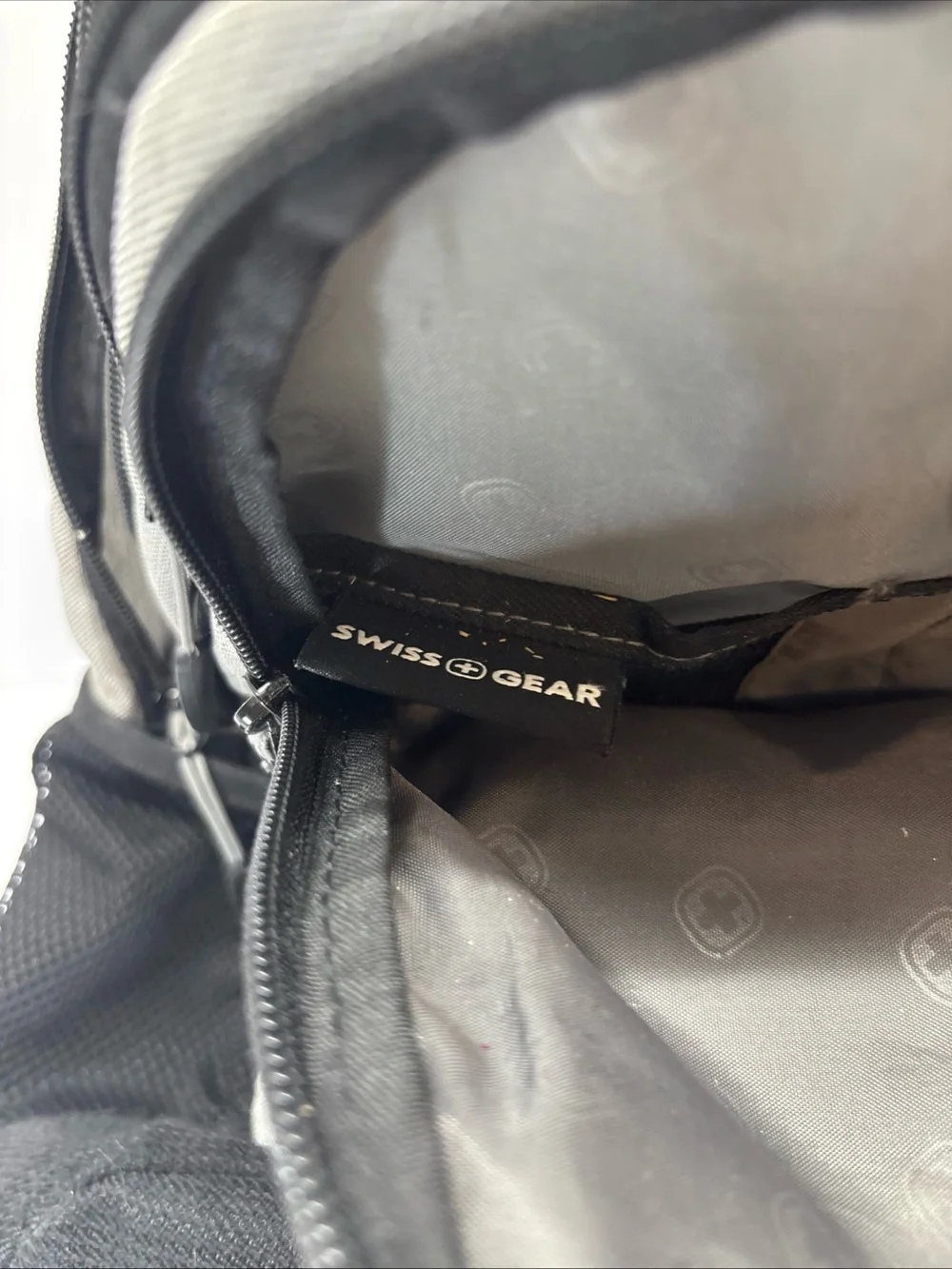 SwissGear Gray and Black unisex Backpack - Tech-Friendly Travel or School